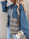 Maria | Checked denim jacket