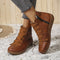Meva - Vintage Enkelschoenen voor Vrouwen