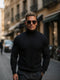 Men's cotton turtleneck - soft and high quality