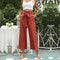 Tasha - Trousers with belt available in many colours