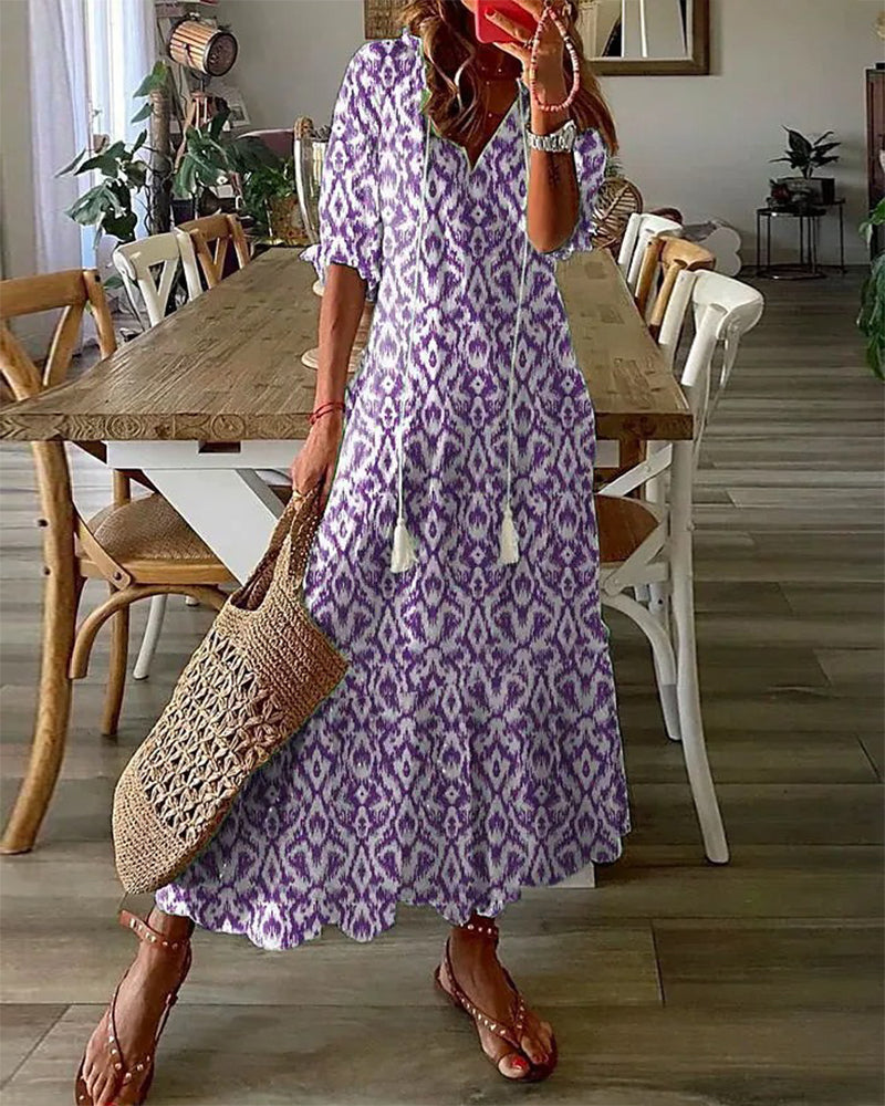 Eva - Stijlvolle Maxi Jurk