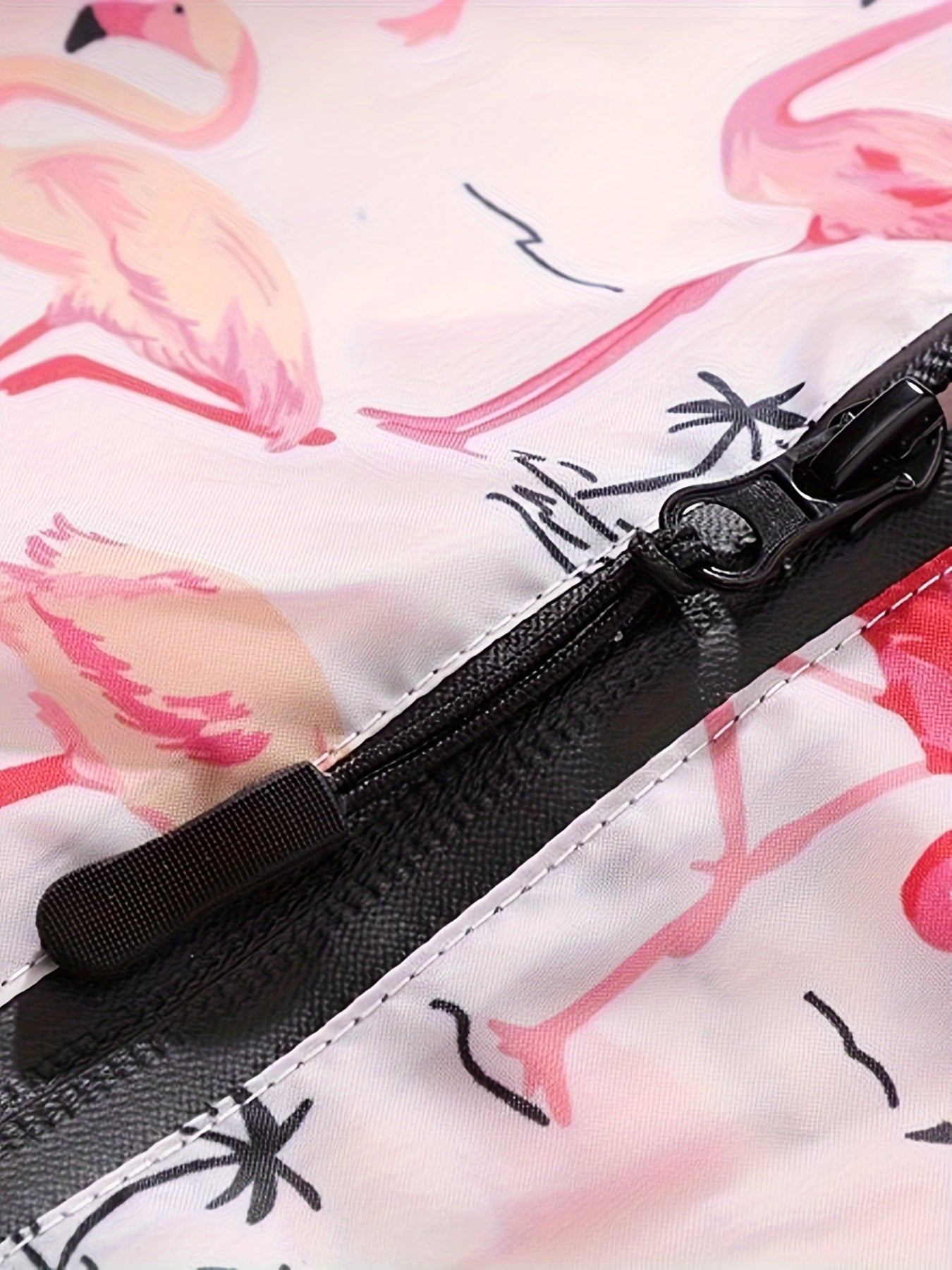 Lotte | Flamingo rain poncho with hood