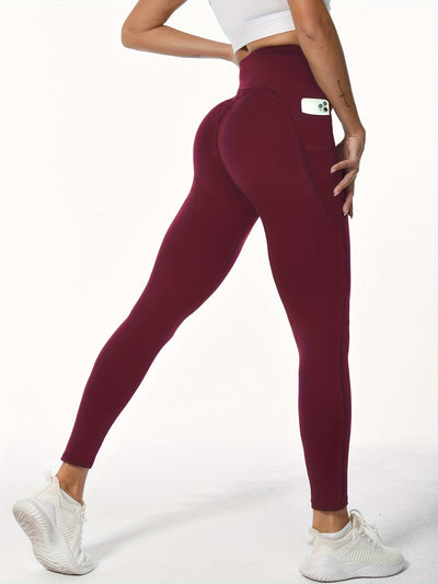 Sophie | Zachte stretchy dames sportleggings met billift en zakken
