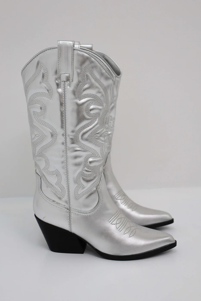 Western laarzen met blokhak – Klassieke cowgirl look