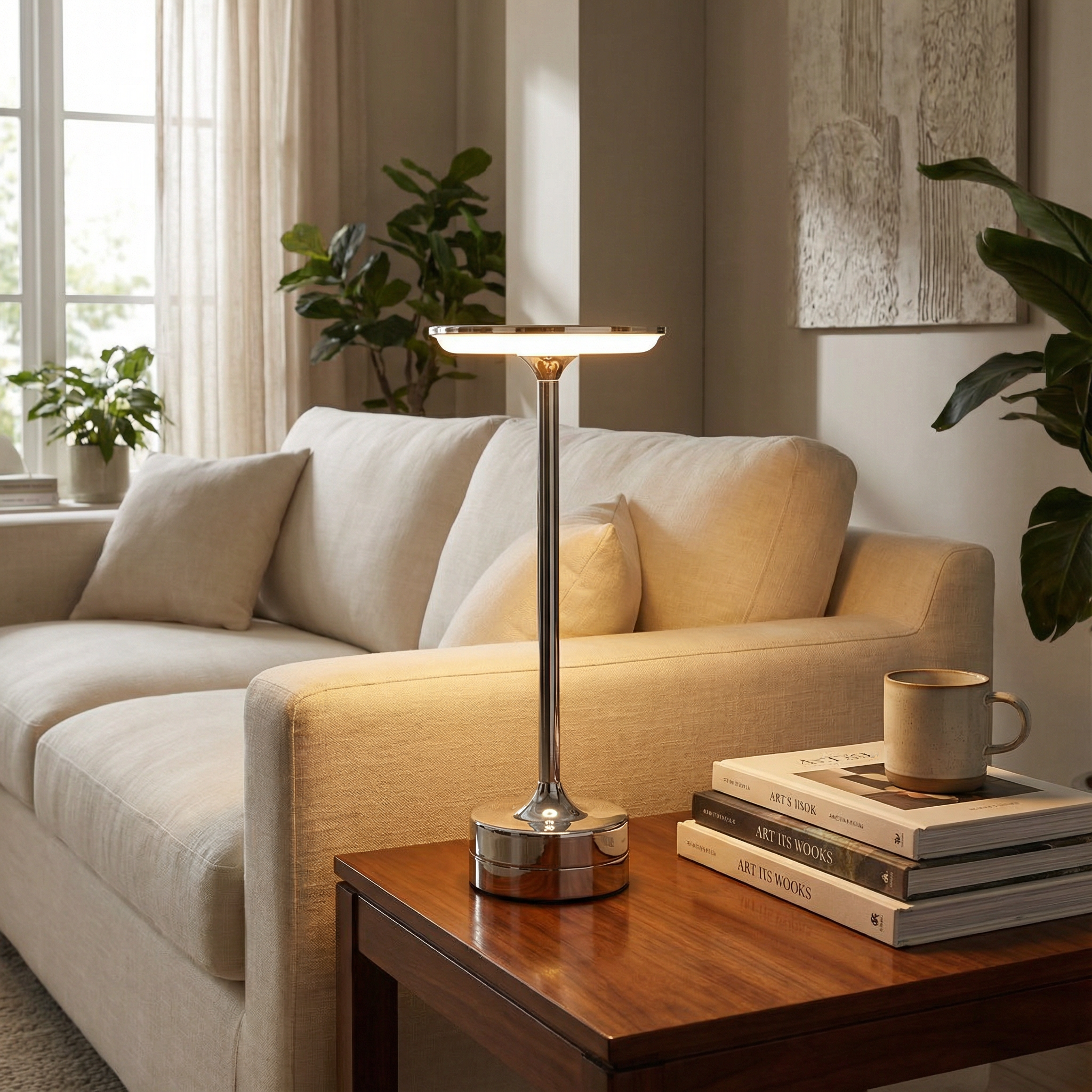 Chromea - Cordless Touch Rechargeable LED Table Lamp
