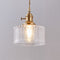 Nivoran - Brass Glass Round Pendant Light LED