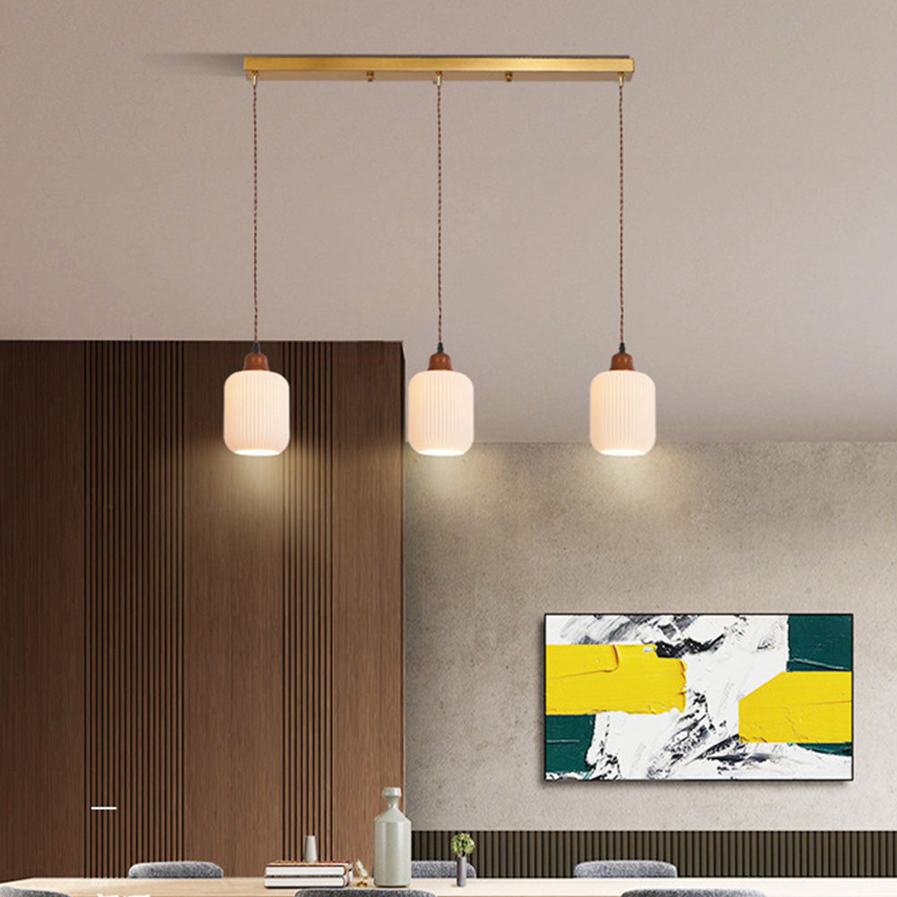 Cendian - Nordic Vintage Ceramic White Pendant Light Dining Room