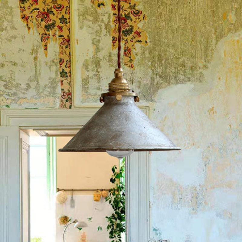 Rimora - Rustic Industrial Pendant Light