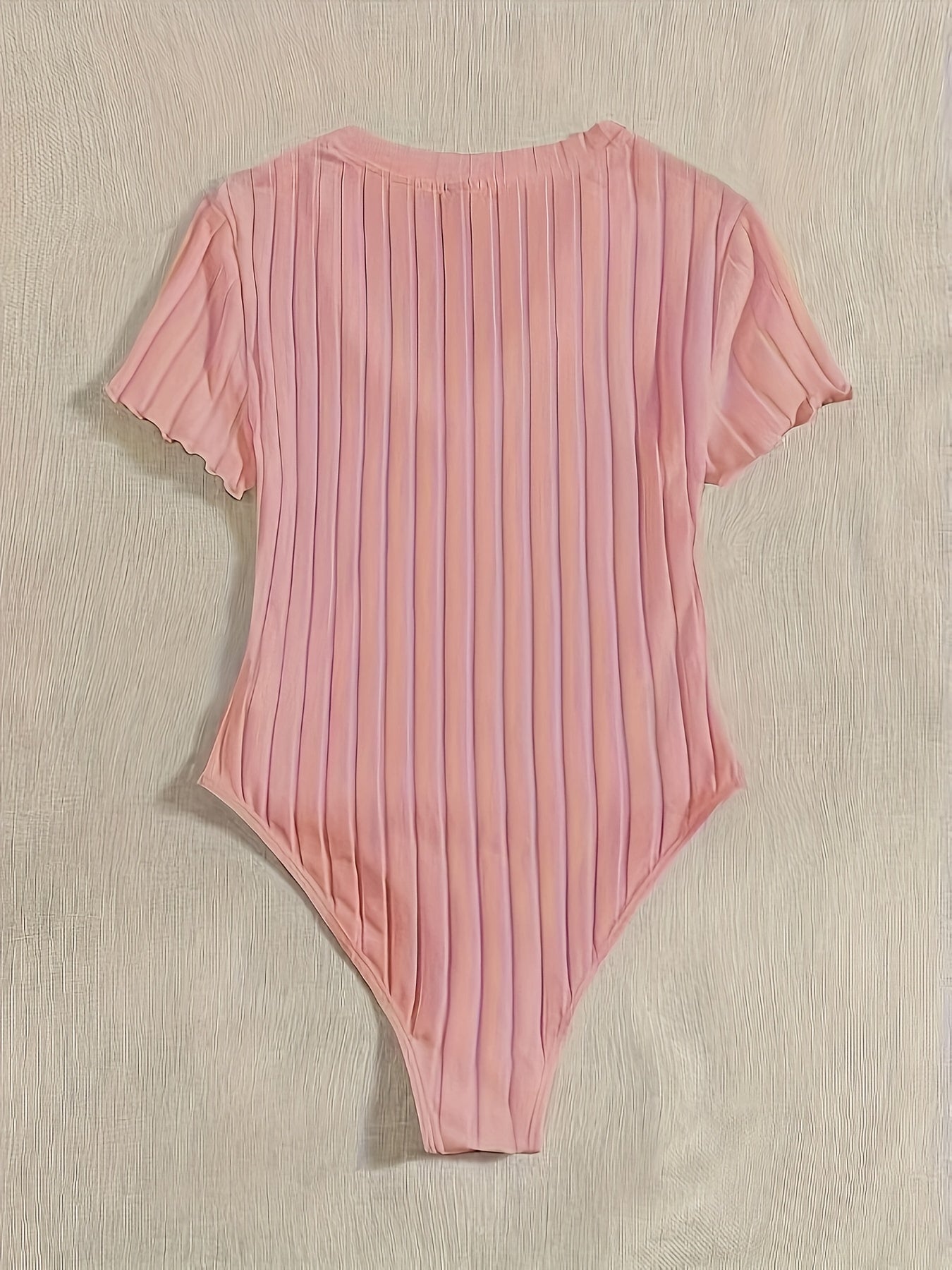 Evelien | Solid color V-neck bodysuit