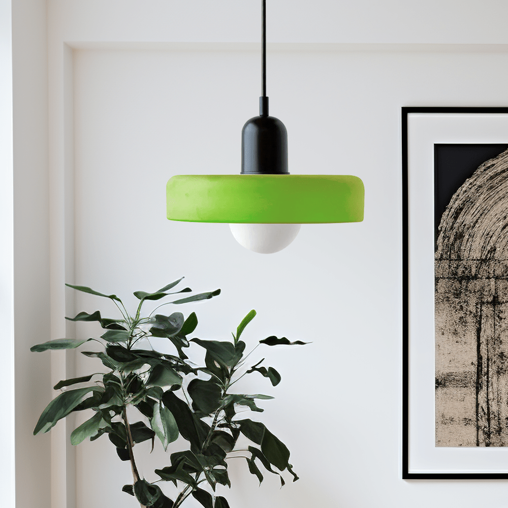 Solvanna – Coloured Glass Bauhaus Pendant Light