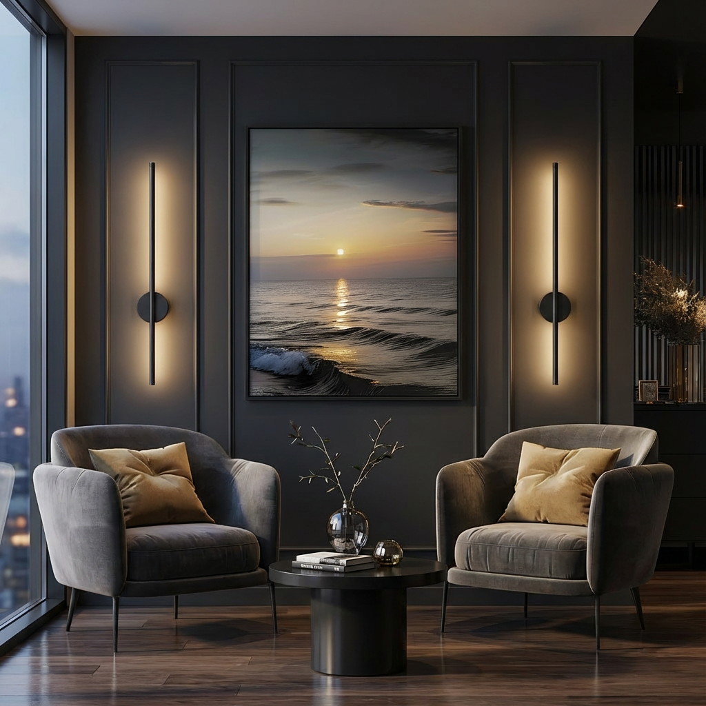 Ulraxa – Battery Operated LED Wall Lights Indoor Set Of 2
