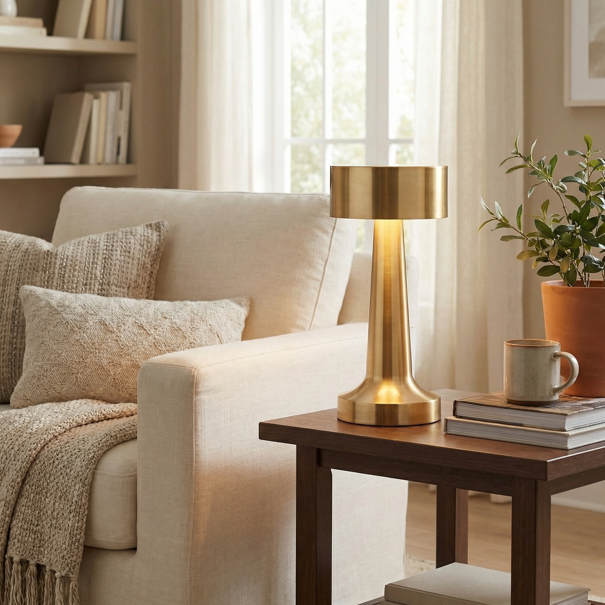 Aurielis - Touch Control Rechargeable Table Lamp