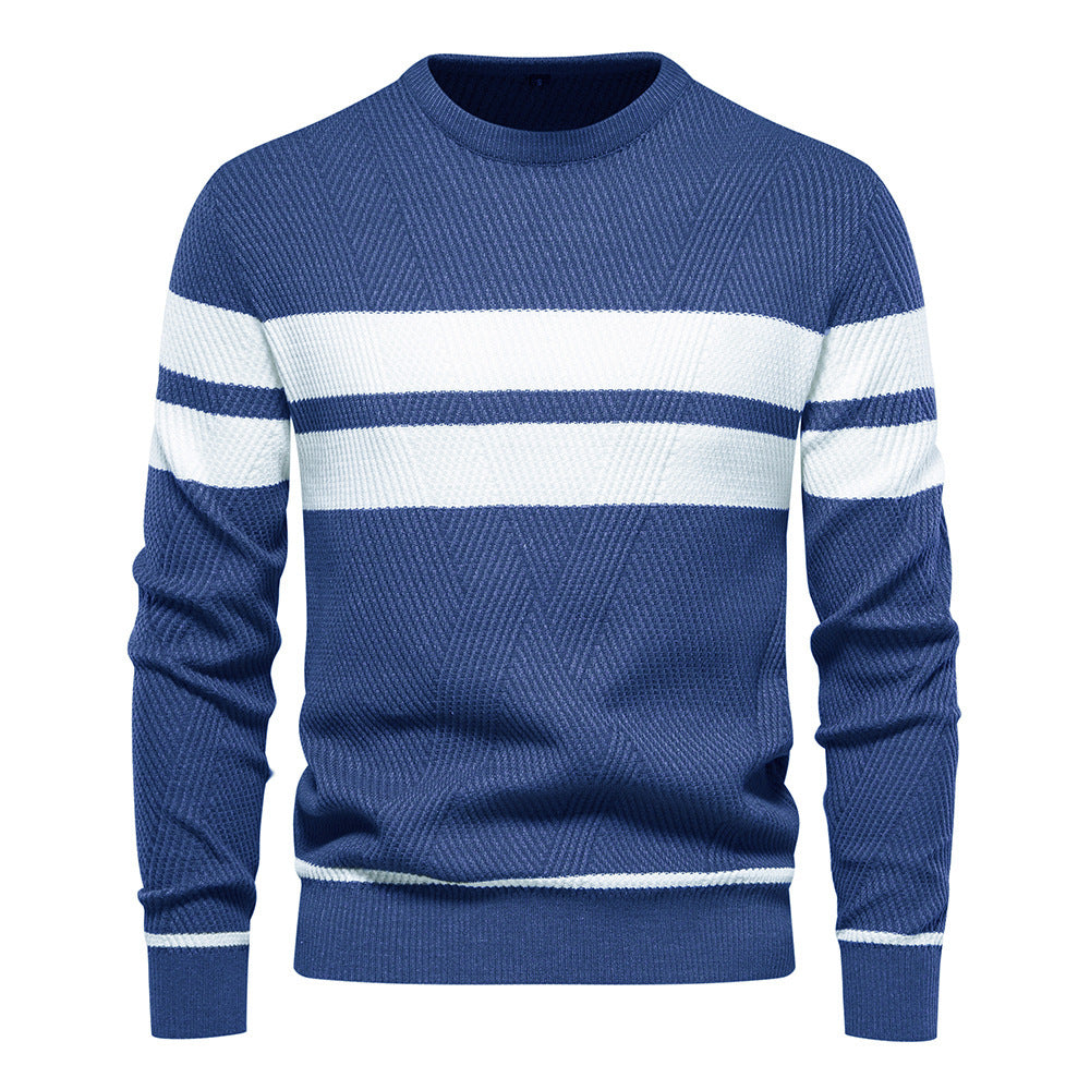Elias - Casual striped sweater 