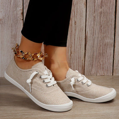 Sofie | Effen dames sneakers voor buiten
