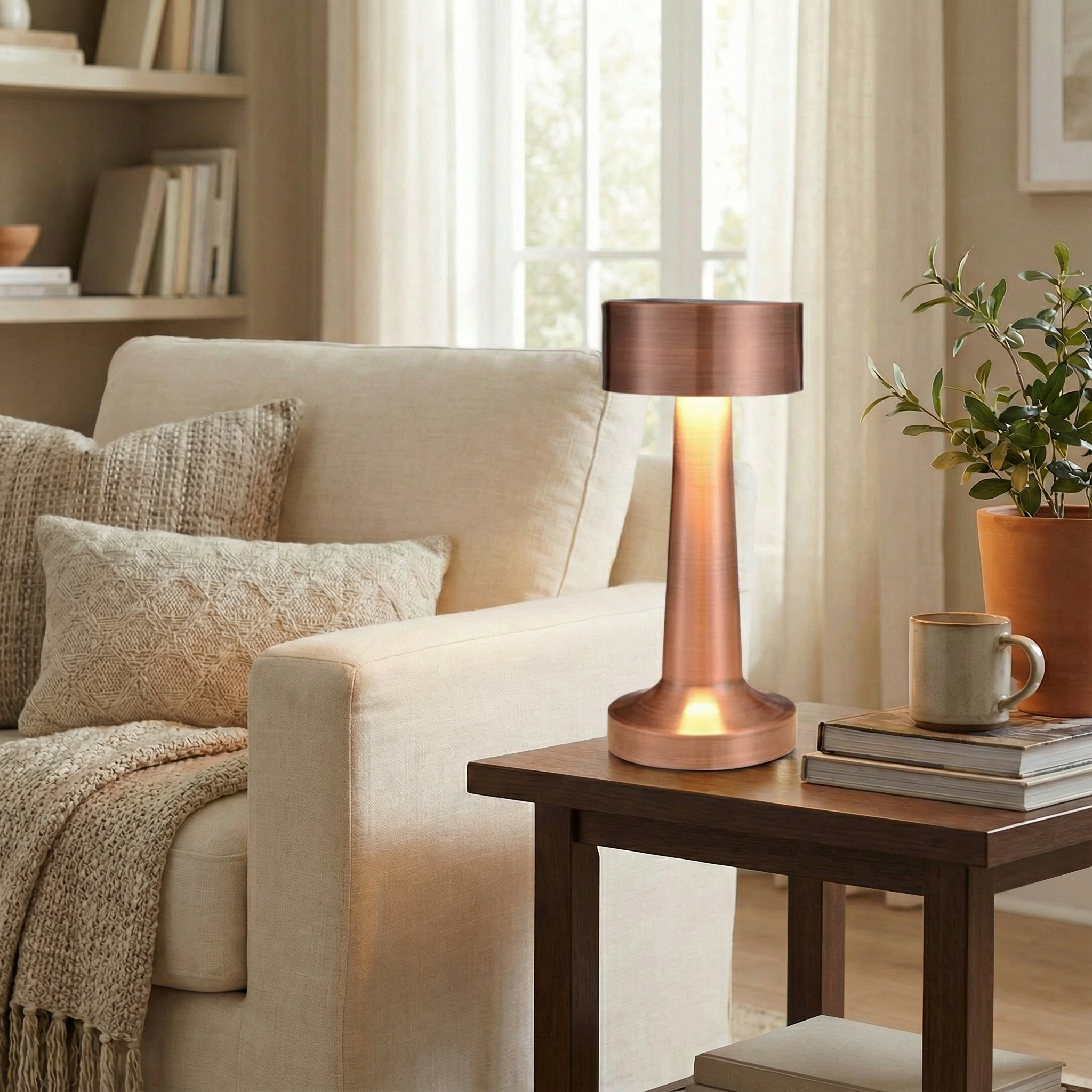 Aurielis - Touch Control Rechargeable Table Lamp