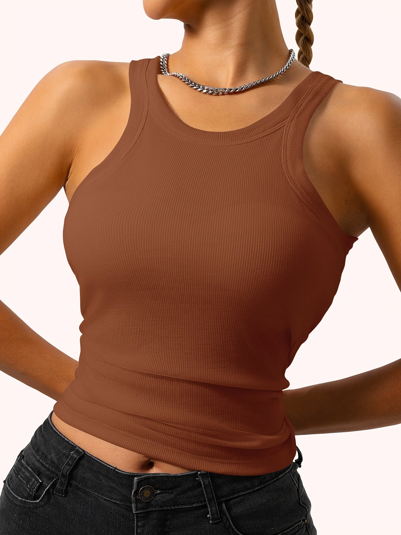 Lotte | Sleeveless tank top with built-in bra