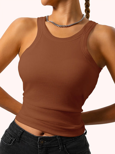 Lotte | Sleeveless tank top with built-in bra