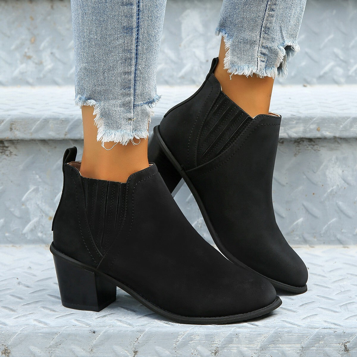 Luciana Seasonal Ankle Boots