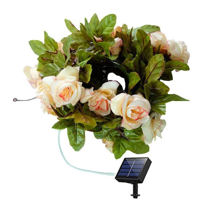 Solara - Solar Waterproof Shockproof Rose LED String Lights