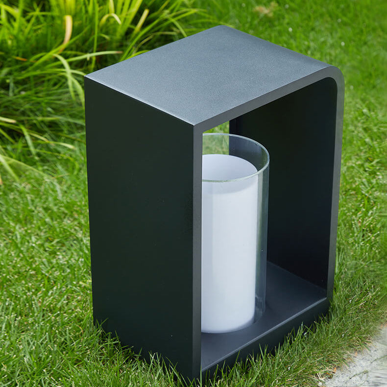 Donrain - Minimalist Square Frame LED Waterproof Lawn Light