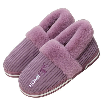 Mila | Warme dames pantoffels met dikke voering・Compact en comfortabel