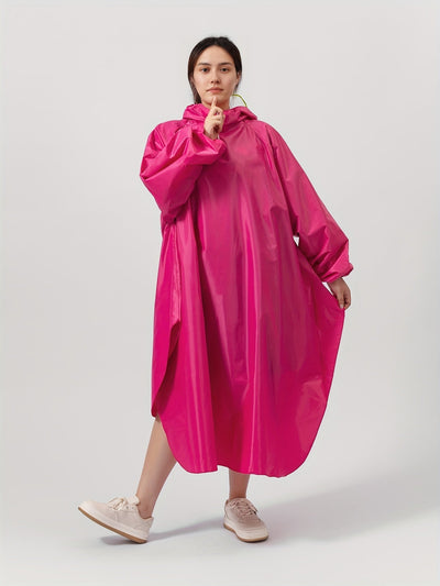 Niels | Waterdichte unisex regenpancho met capuchon