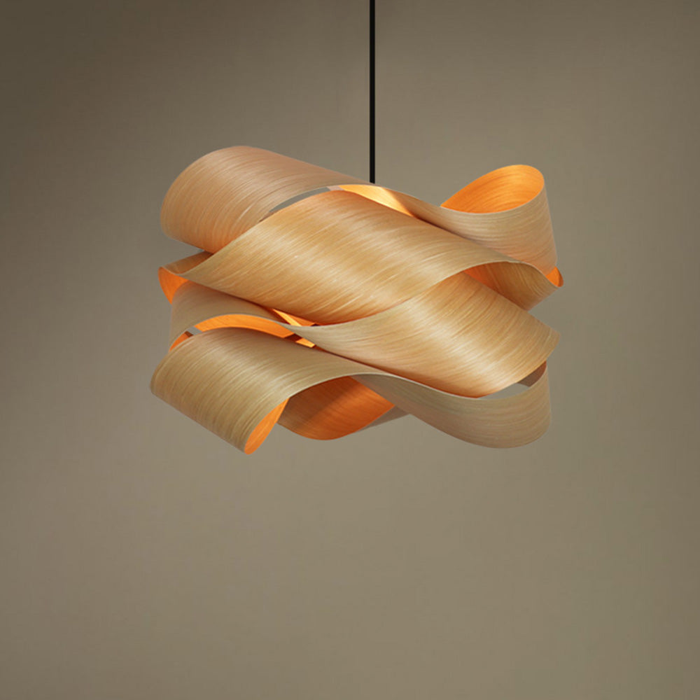 Virelune - Modern Irregular Wood Pendant Light Kitchen