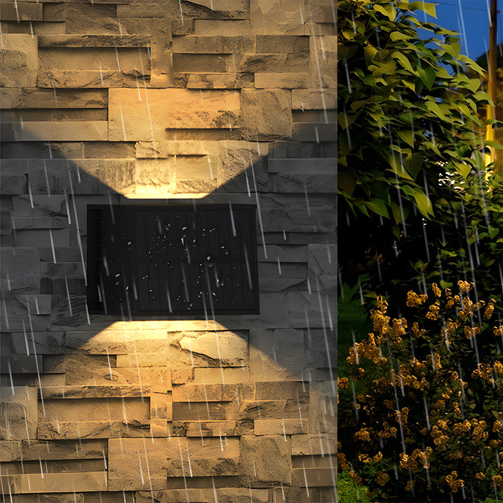 Nireon - Bright Solar LED Outdoor Wall Lights IP65 Waterproof