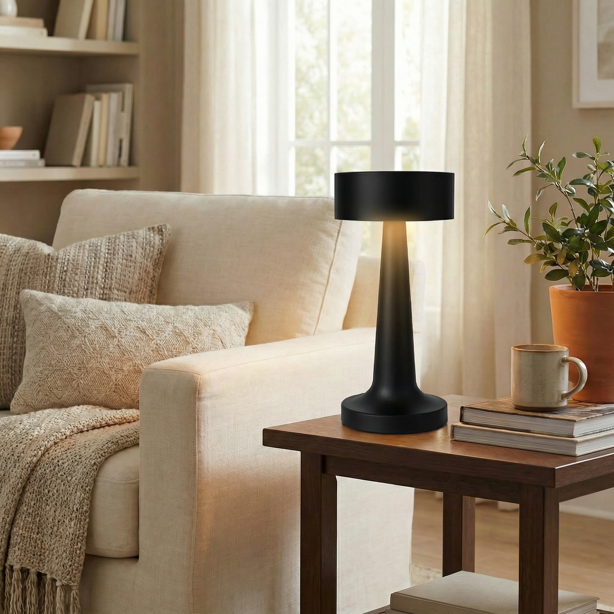 Aurielis - Touch Control Rechargeable Table Lamp