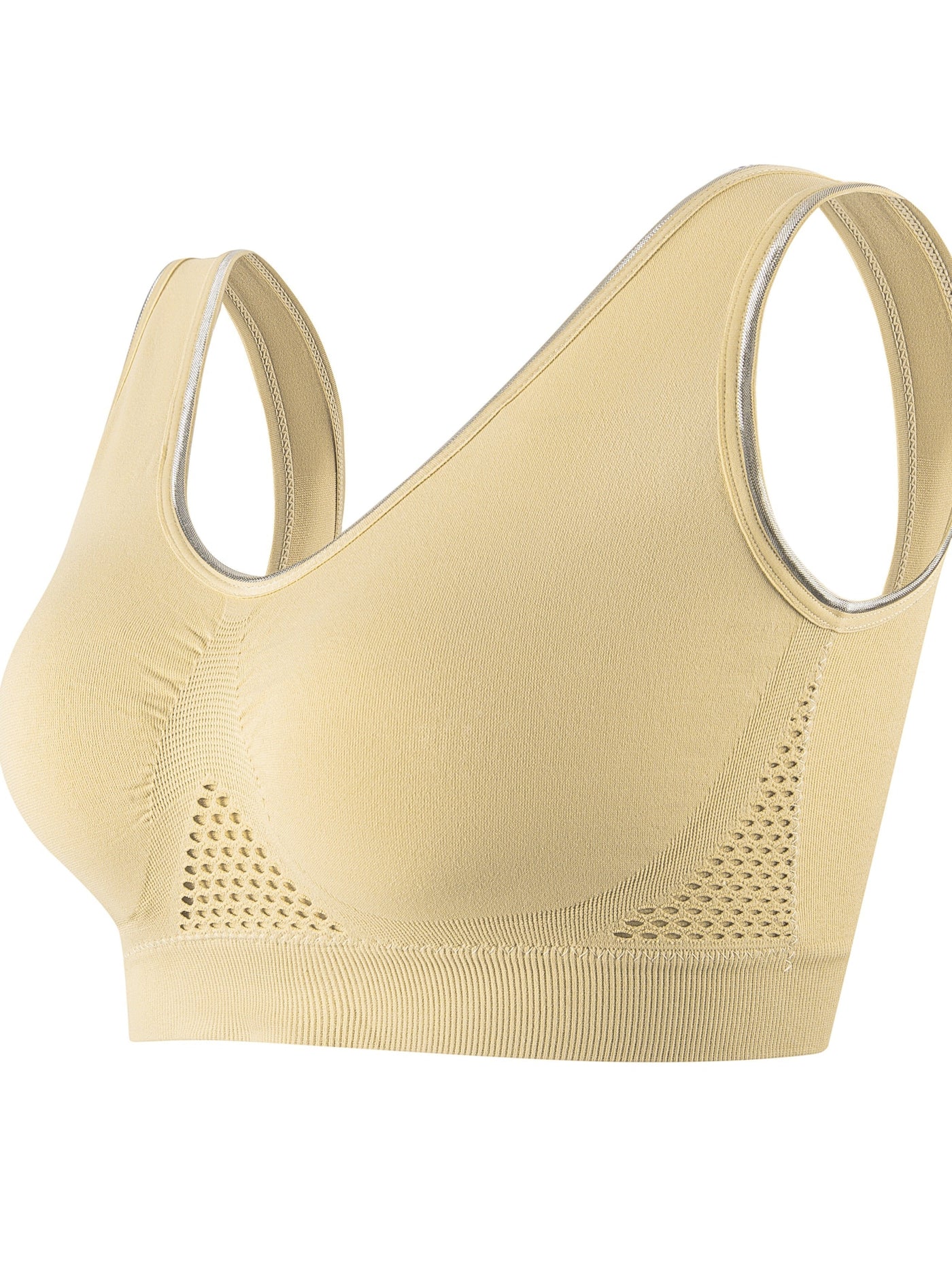 Femme | Plus size women's sports bra, breathable mesh and quick-drying