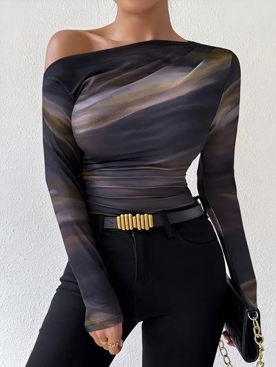 Billie - Stijlvol T-shirt met Lange Mouwen