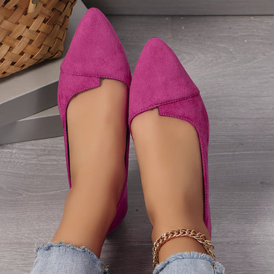 Elin | Elegant solid-color women's flats