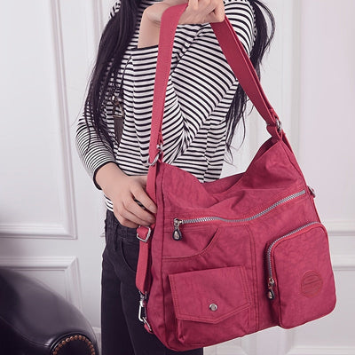 CarryFit - Crossbody Tas van Nylon met Verstelbare Band