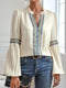 Chleo - Elegante Top met Lange Mouwen