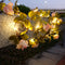 Solara - Solar Waterproof Shockproof Rose LED String Lights