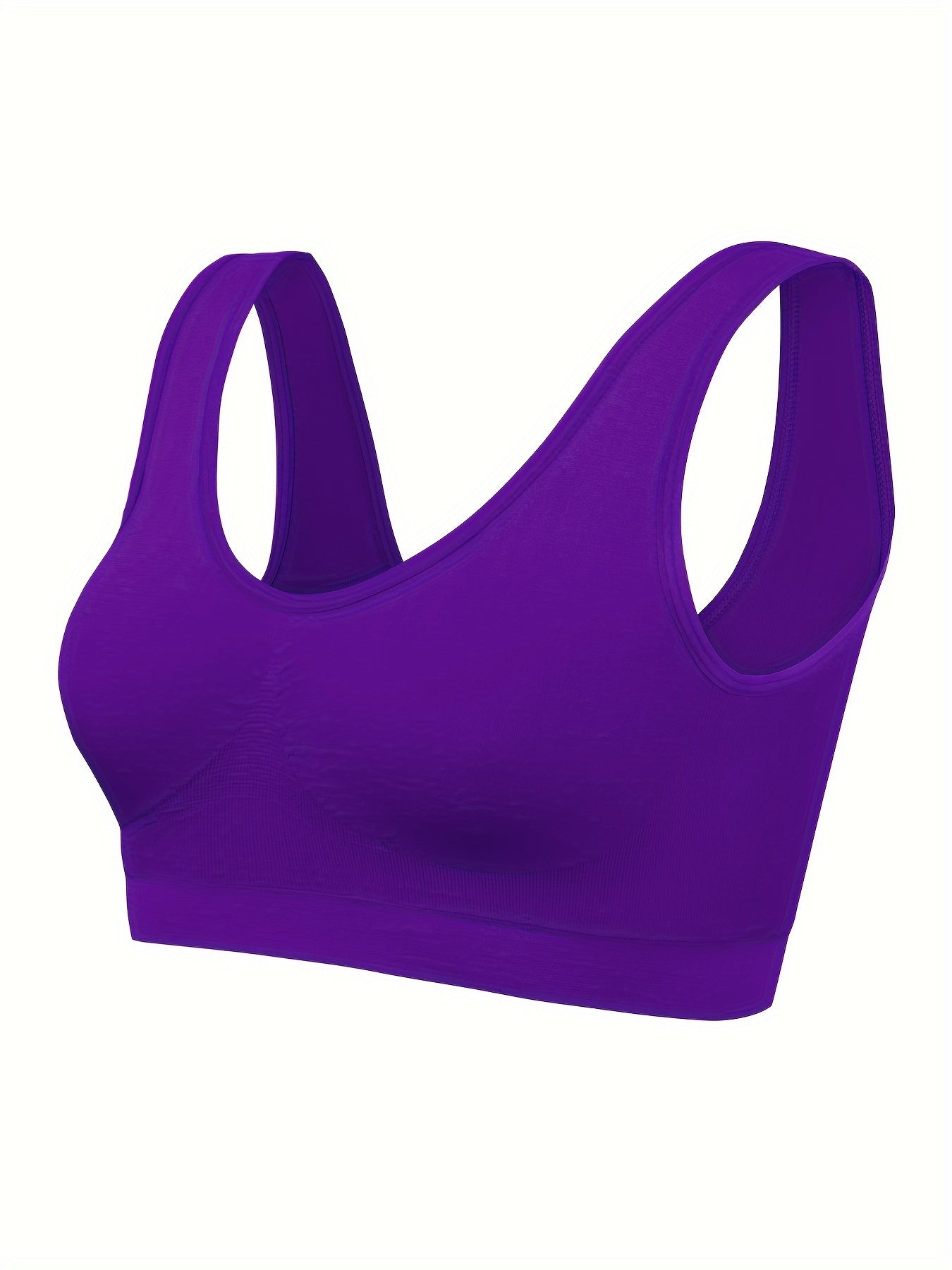 Sophie | Set van 3 effen tanktops & naadloze sport-bh
