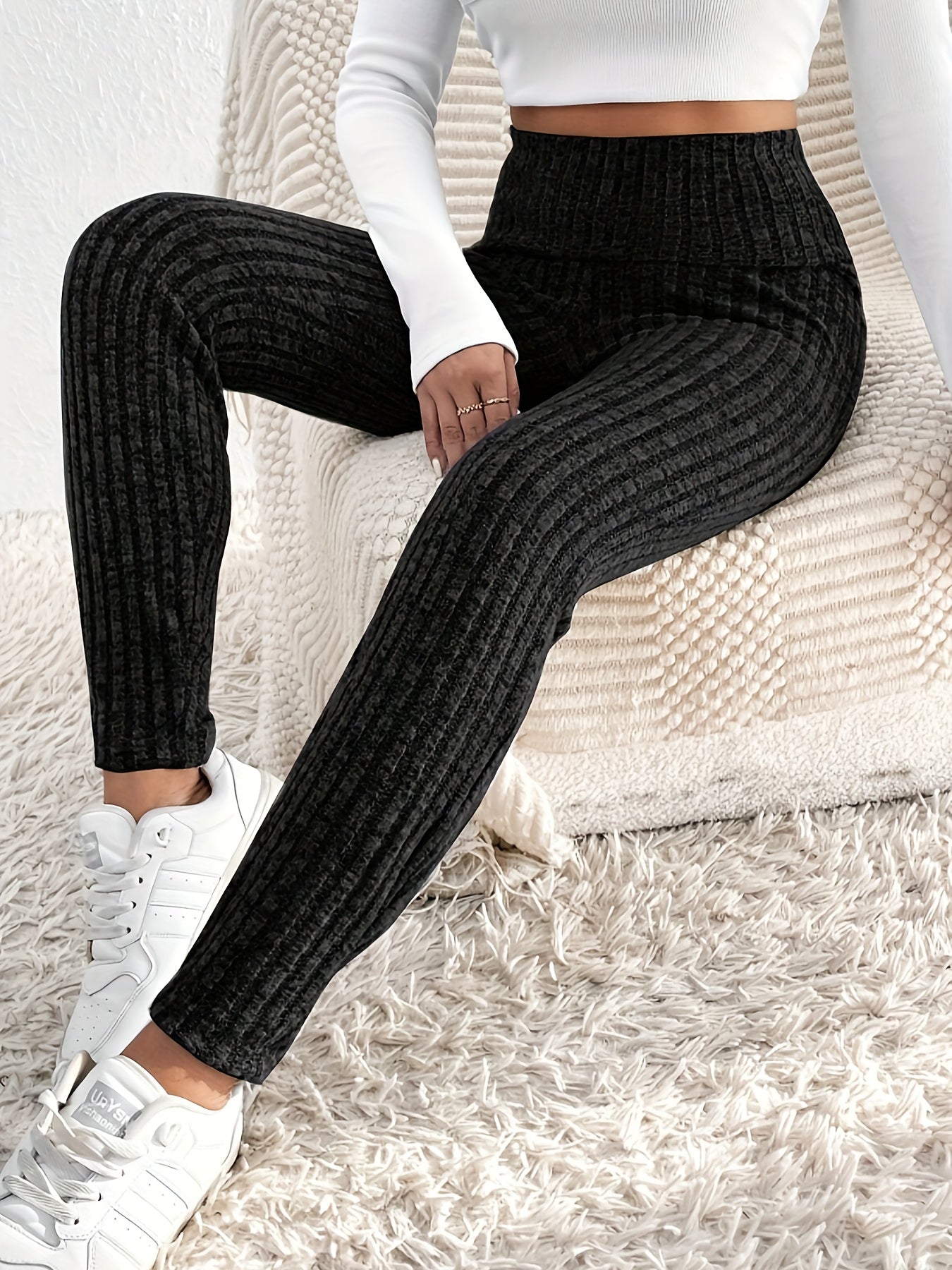 Elin | High-waisted, sturdy skinny leggings