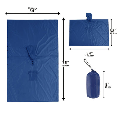 Sophie | Waterdichte opvouwbare regenponcho met capuchon