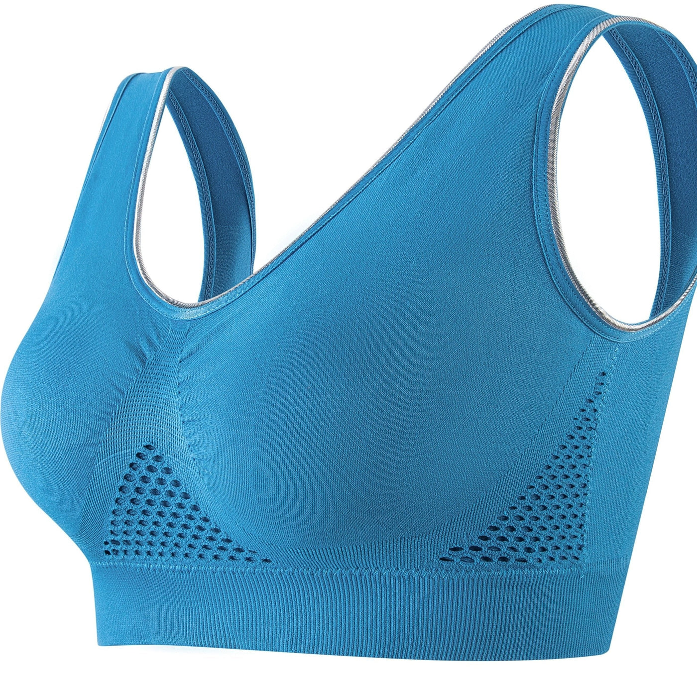 Femme | Plus size women's sports bra, breathable mesh and quick-drying