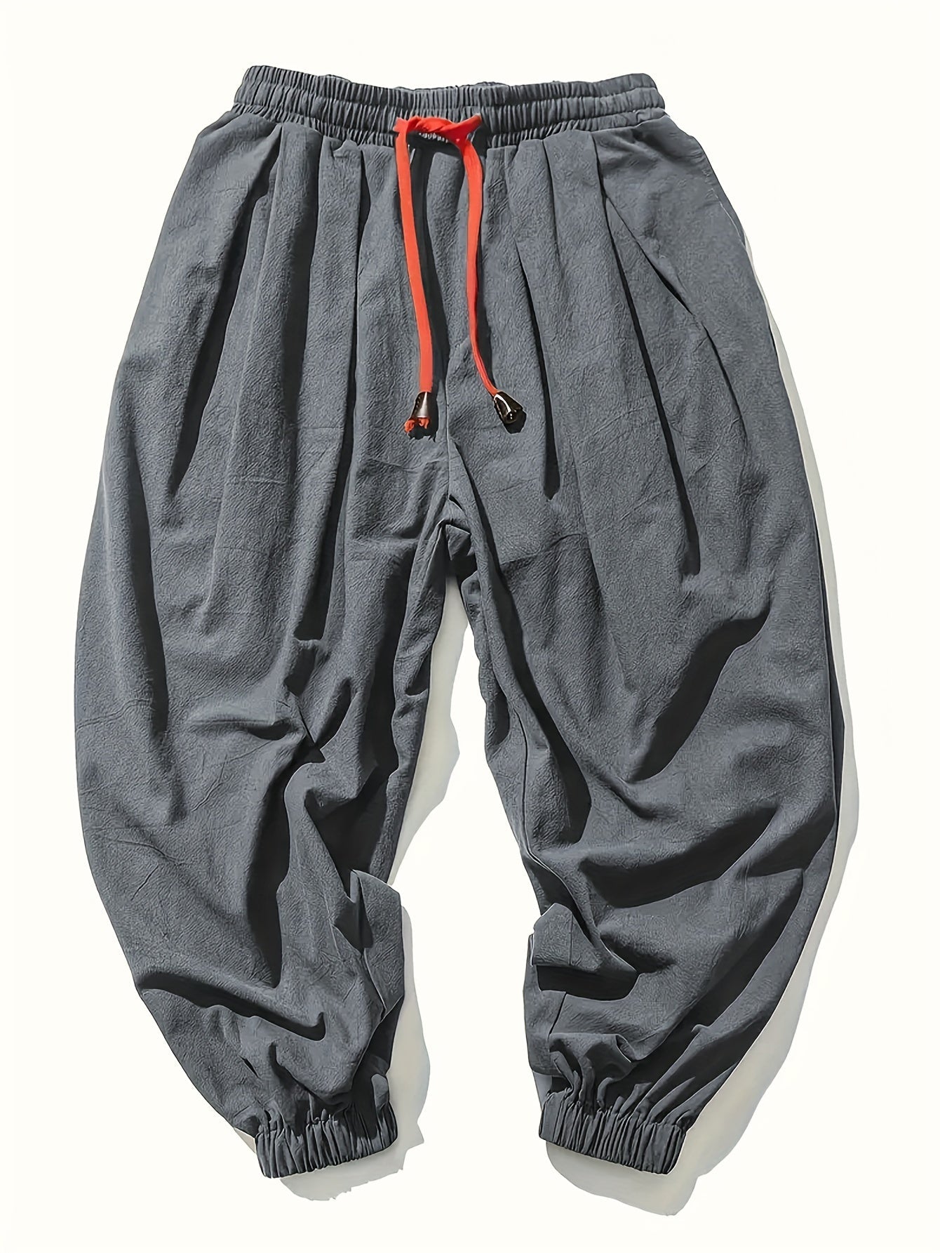 Lucas | Casual wide beach pants with drawstring