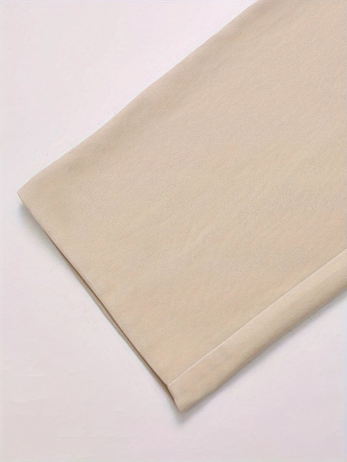 Gisla - Elegant Solid Color Two-Piece Blazer Set