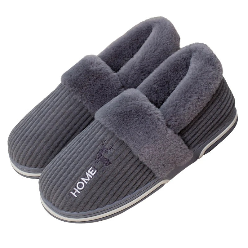 Mila | Warme dames pantoffels met dikke voering・Compact en comfortabel