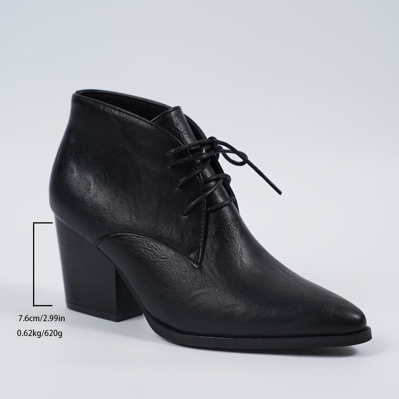 Ella | Elegant women's boots with a platform and a thick heel