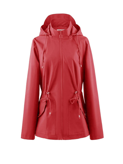 Emma | Waterproof fitted jacket with hood