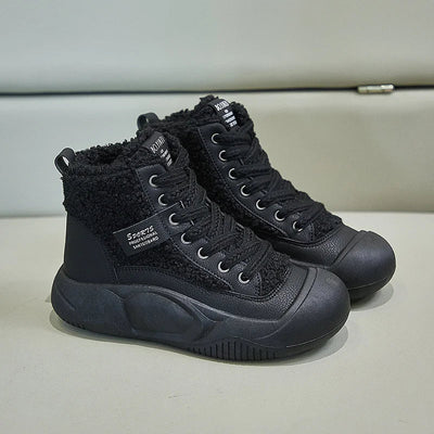 Lily - Trendy autumn ankle boots made of wool 