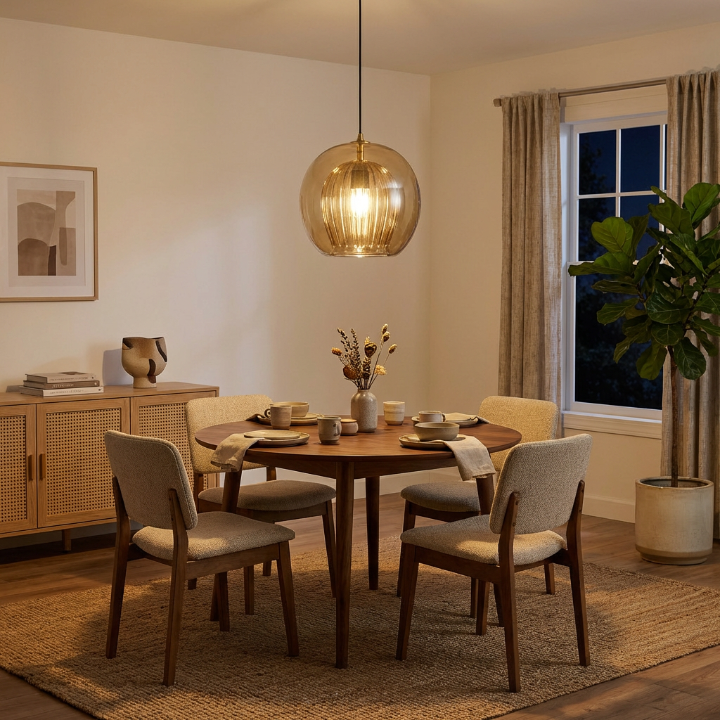 Pandra - Painted Glass LED Pendant Lamp