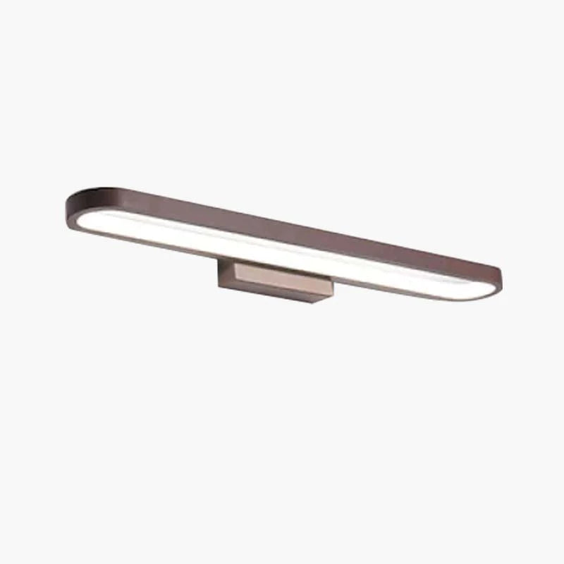Verano – Modern Wall Light, Linear Design, Coffee Colour