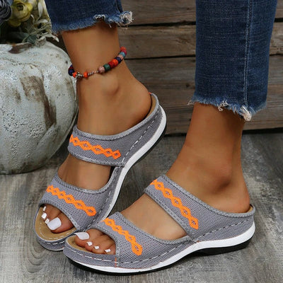 ComfortStep - Diabetische orthopedische wandelsandalen met steunzool