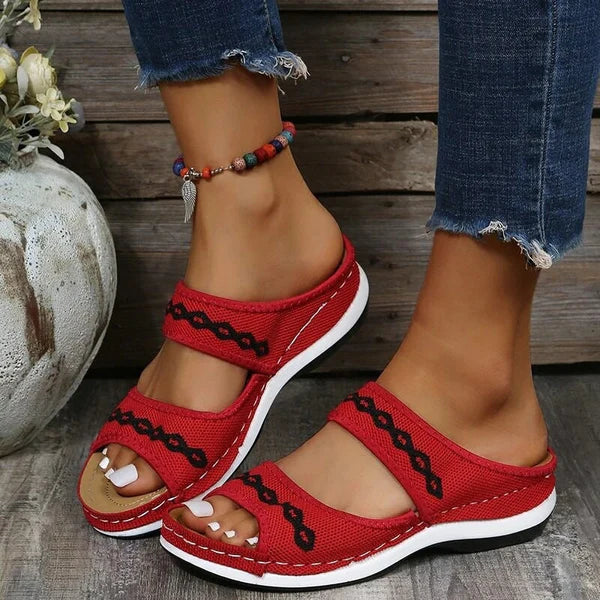 ComfortStep - Diabetische orthopedische wandelsandalen met steunzool