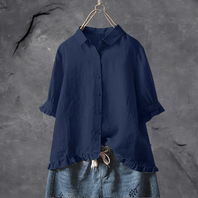 Elvina - Relaxed Button-Down Shirt